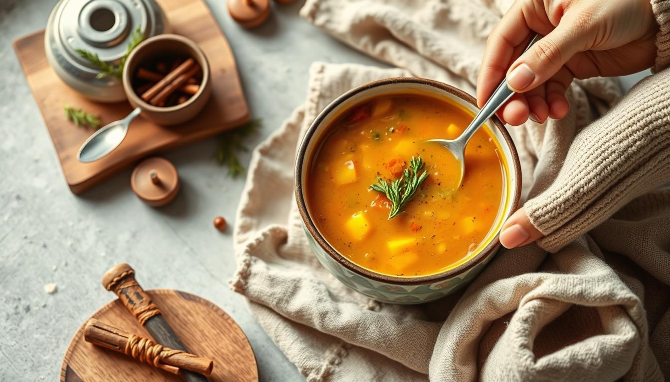 Healthy home cooking bowl